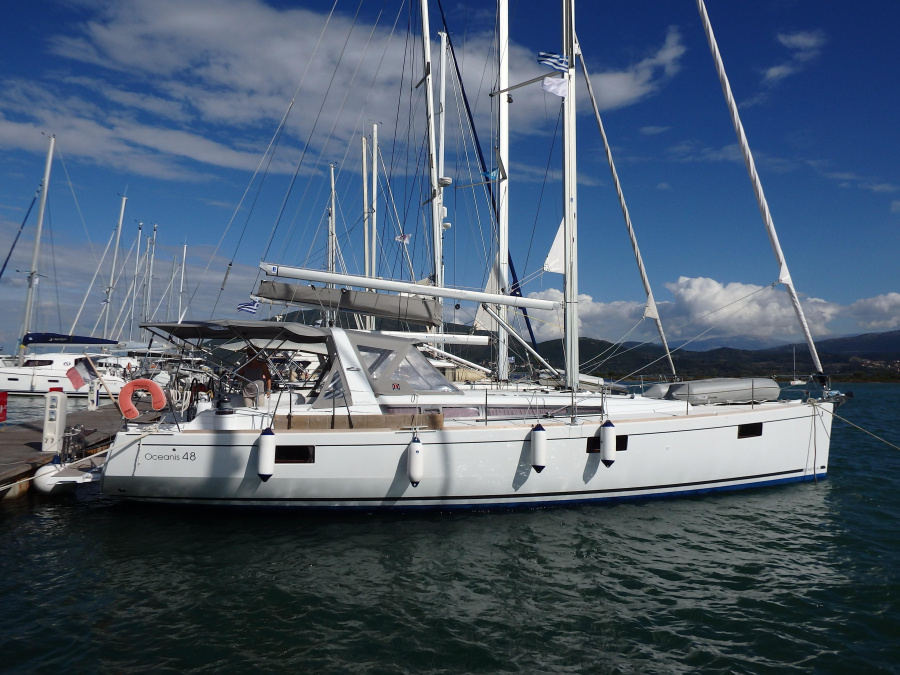Photo #1 - Oceanis 48 - 5 cab. (Joy) in Lefkas main port - 30006