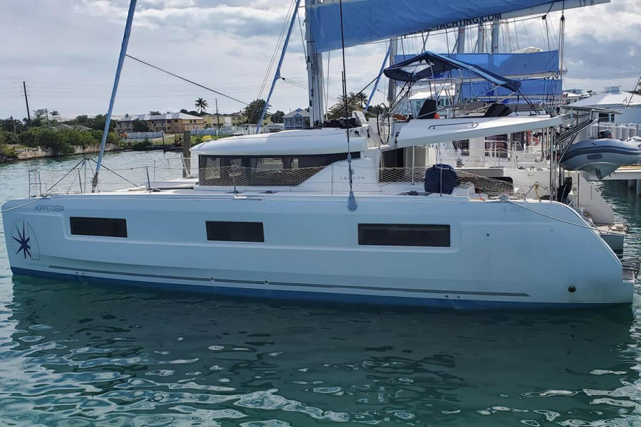 Photo #1 - Lagoon 46 - 4 + 2 cab. (Hoppetossa) en Conch Inn Marina - 31473