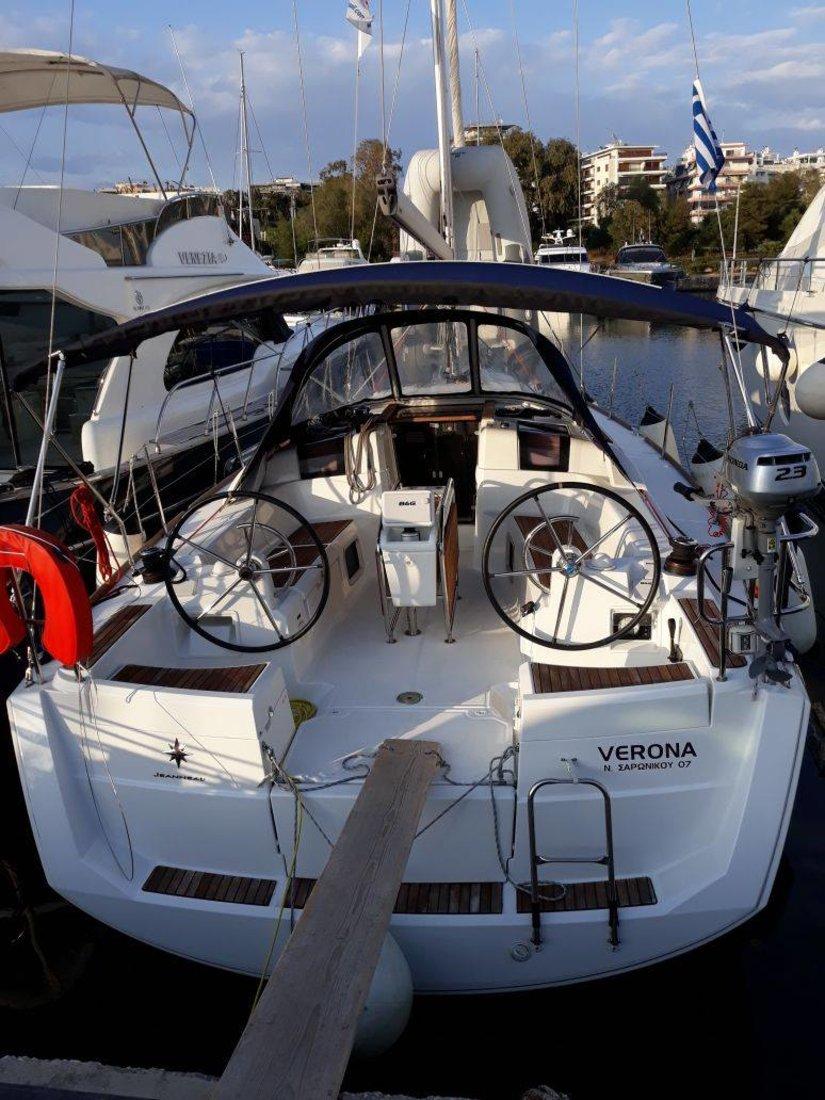 Photo #1 - Sun Odyssey 389 (Verona) in Corfu, Gouvia Marina - 32798