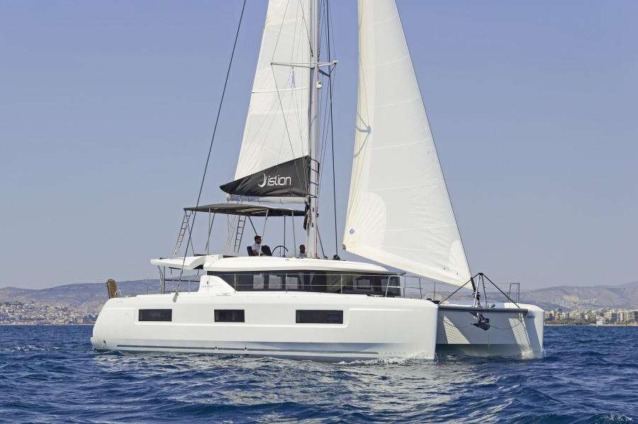 Photo #1 - Lagoon 46 - 4 + 2 cab. (No Worries) in Rhodes New Marina - 32889