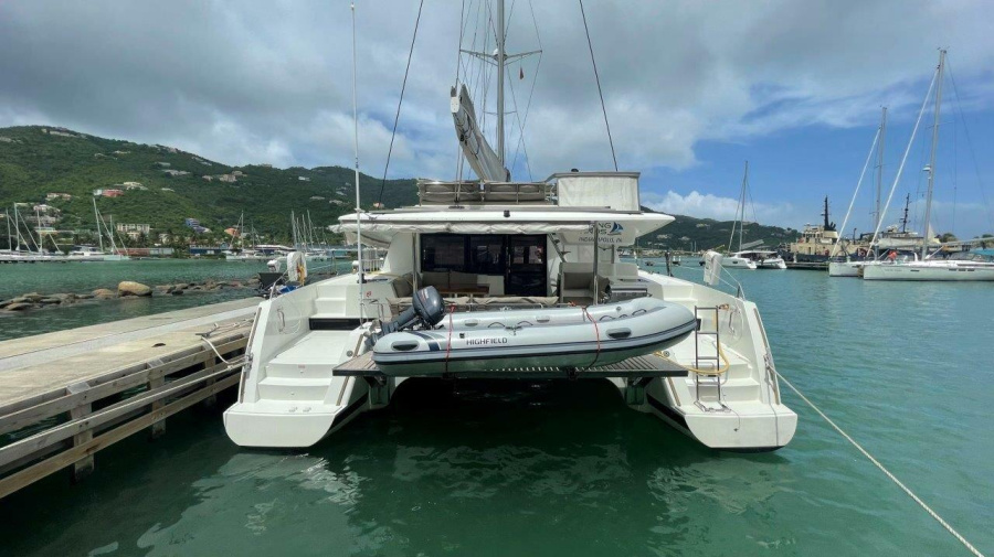 Photo #1 - Fountaine Pajot Saba 50 - 5 cab. (Singing Winds) en BVI, Tortola, Ritter House Marina - 34045