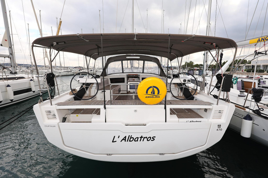 Photo #1 - Dufour 470 - 4 cab. (L'Albatros) in Marina (ex.SCT) - 34245