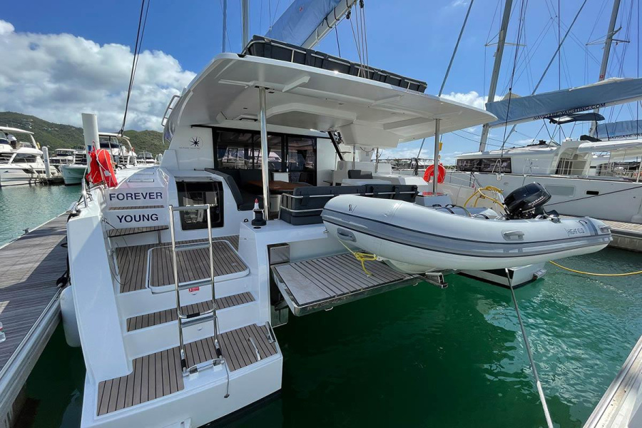 Photo #1 - Fountaine Pajot Tanna 47 - 5 + 1 cab. (Knotty Cat (Forever Young)) in Resort & Marina - 34692