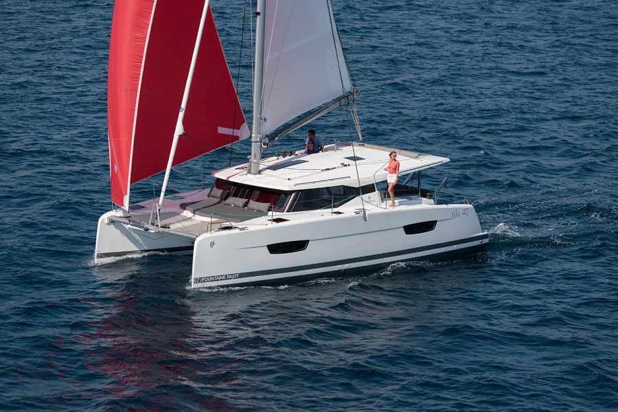 Photo #1 - Fountaine Pajot Isla 40 - 3 cab. (Monkey Puppy) in Athens, Agios Kosmas marina - 35440