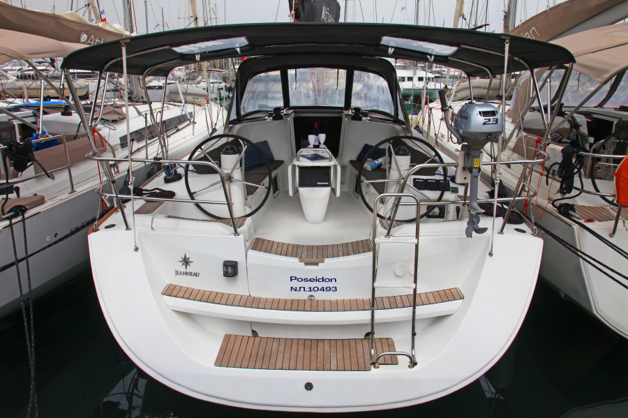 Photo #1 - Sun Odyssey 42i (Poseidon) in Corfu, Benitses Port Yacht Marina - 35646