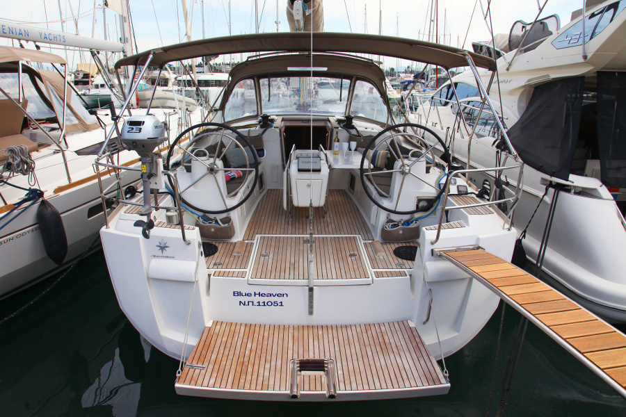 Photo #1 - Sun Odyssey 469 (Blue Heaven) in Corfu, Benitses Port Yacht Marina - 36899