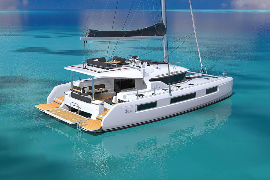 Photo #1 - Lagoon 51 - 6 cab. (Sapphire Seas) in Conch Inn Marina - 36961