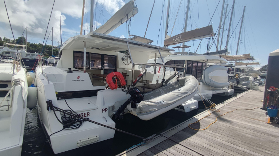 Photo #1 - Fountaine Pajot Lucia 40 - 4 cab. (GINGER) en Guadeloupe, La Marina Bas du Fort - 37832