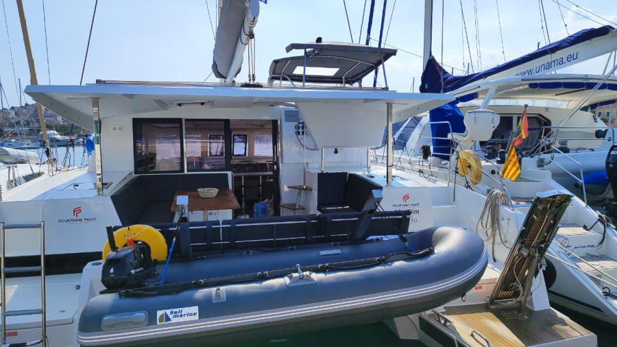 Photo #1 - Fountaine Pajot Isla 40 - 4 + 1 cab. (My Tim) en Lefkas, Nikiana Marina - 39948