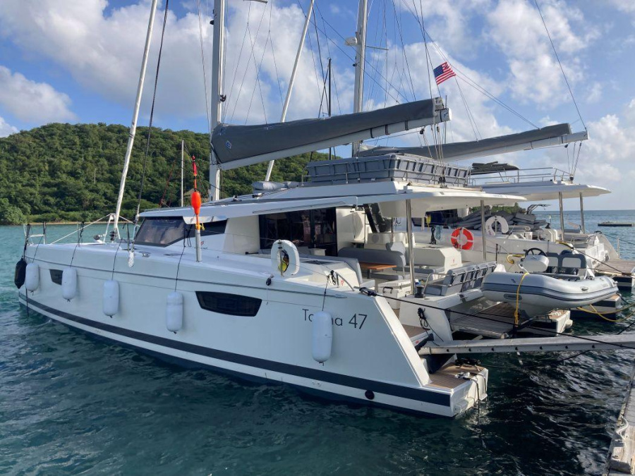 Photo #1 - Fountaine Pajot Tanna 47 Maestro - 3 cab. (Aquaphoria) en St. Thomas, Frenchtown Marina - 41327