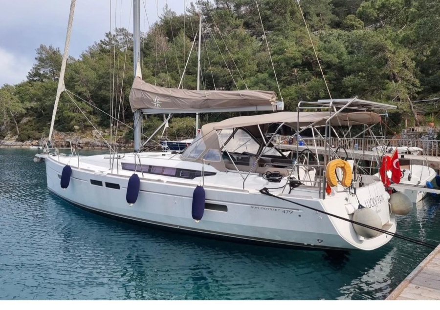 Photo #1 - Sun Odyssey 479 - 3 cab. (Lucky Rain) in Ece Saray Marina Resort - 43022