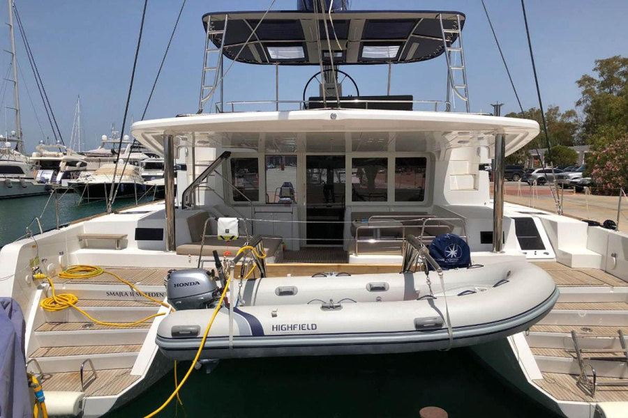 Photo #1 - Lagoon 52 F - 6 + 2 cab. (Smajla 2 Sweden) in Athens, Agios Kosmas marina - 43468