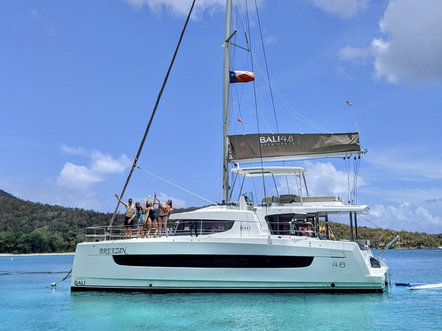 Photo #1 - Bali 4.6 - 5 + 1 cab. (Breezin) in BVI, Hodge's Creek Marina - 61990