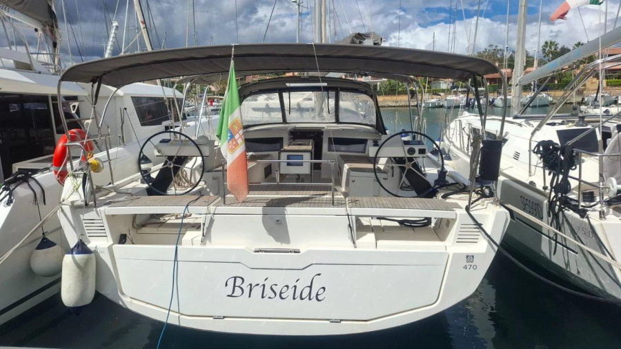 Photo #1 - Dufour 470 - 4 + 1 cab. (Briseide) en Marina di Bonaria - 64434