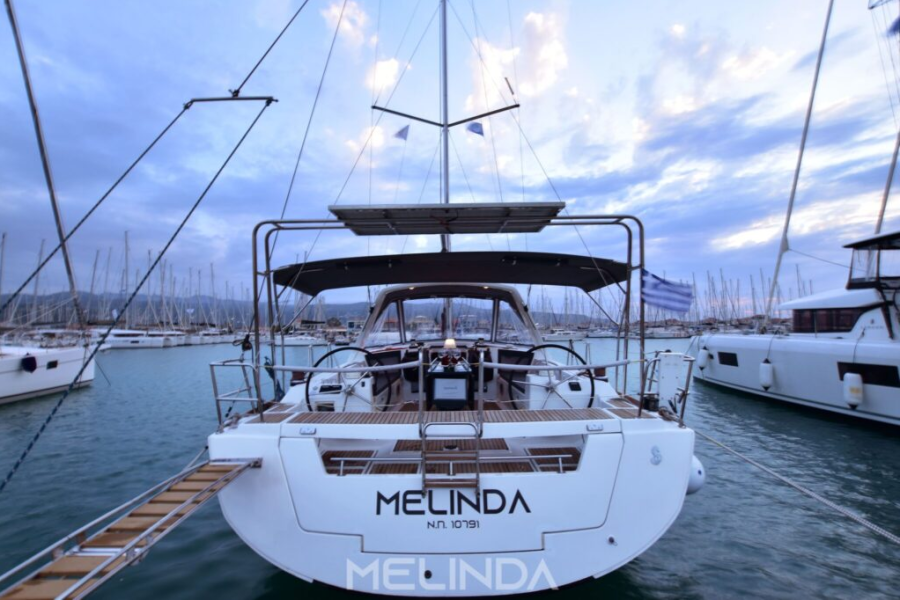 Photo #1 - Oceanis 45 - 4 cab. (Melinda) in Lefkas main port - 65526