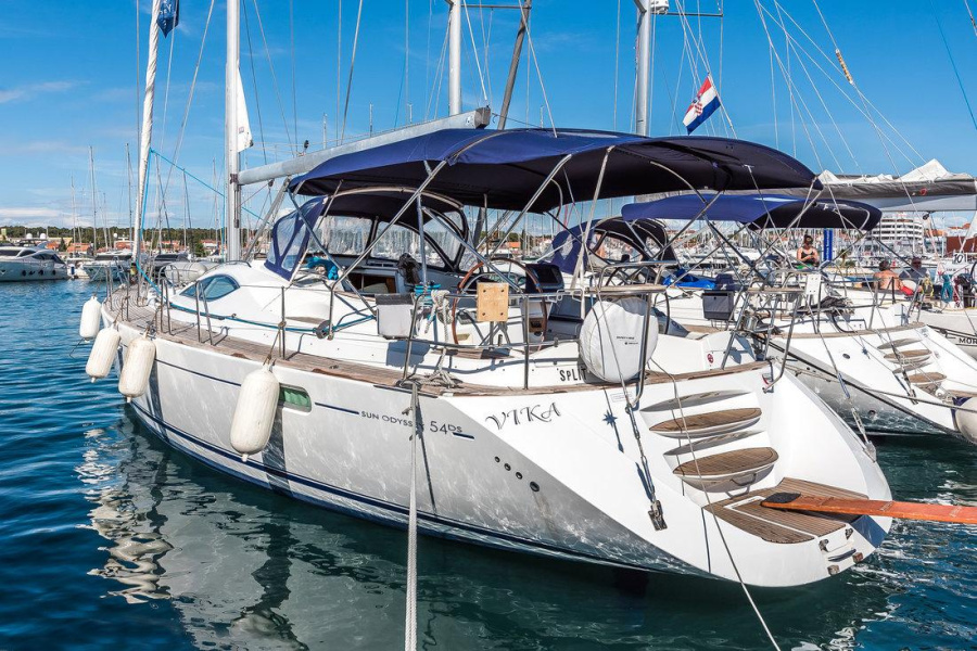 Photo #1 - Sun Odyssey 54 DS - 4 + 1 cab. (Vika) in Marina - 44365