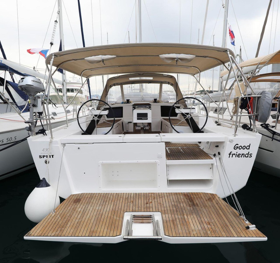 Photo #1 - Dufour 430 GL (Good Friends) in Marina (ex.SCT) - 44447
