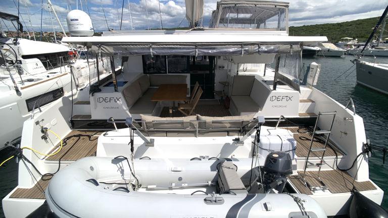 Photo #1 - Fountaine Pajot Lucia 40 - 3 cab. (Idefix) en Marina Frapa - 44538