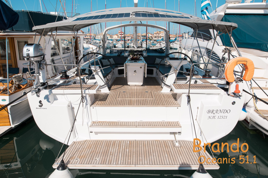 Photo #1 - Oceanis 51.1 - 5 + 1 cab. (Brando) in Lefkas, D-Marin - 44690