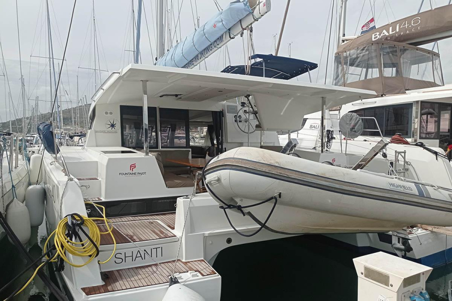Photo #1 - Fountaine Pajot Lucia 40 - 4 cab. (Shanti) en Yachtclub Seget (Marina Baotić) - 44909