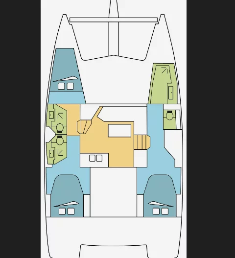Fountaine Pajot Lucia 40 - 3 cab. (Jaxnjoe com)  - 27