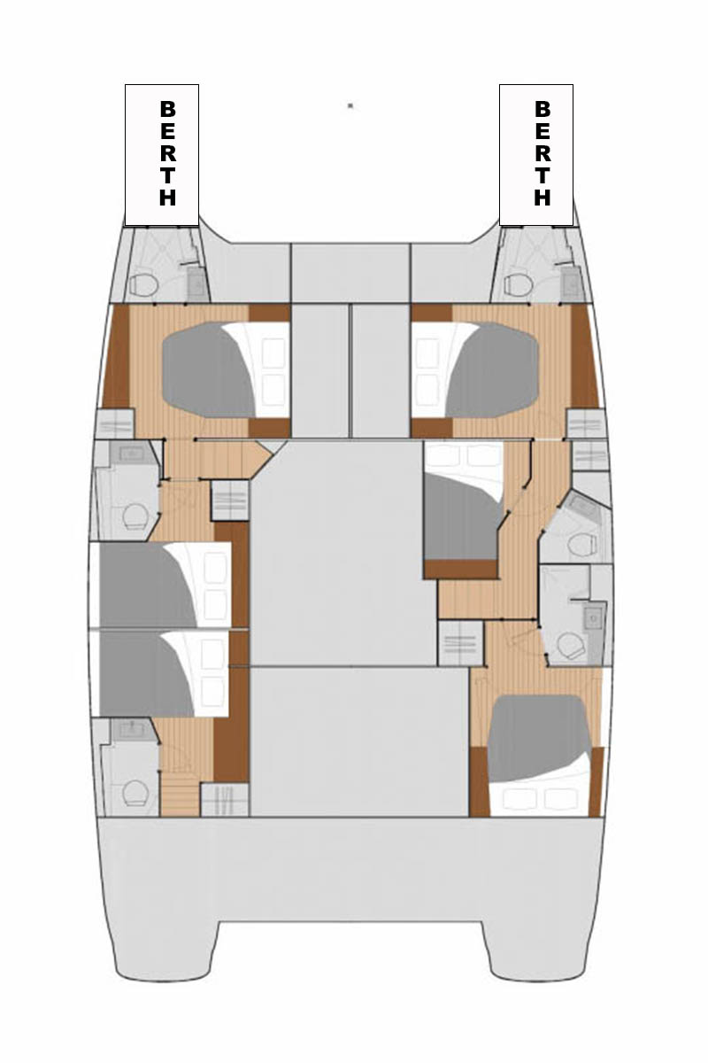 Photo #2 - Fountaine Pajot Saba 50 - 6 cab (Good Vibrations) en Nanny Cay - 27332