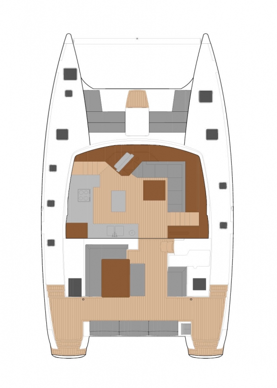 Photo #3 - Fountaine Pajot Saba 50 - 6 cab (Good Vibrations) en Nanny Cay - 27332