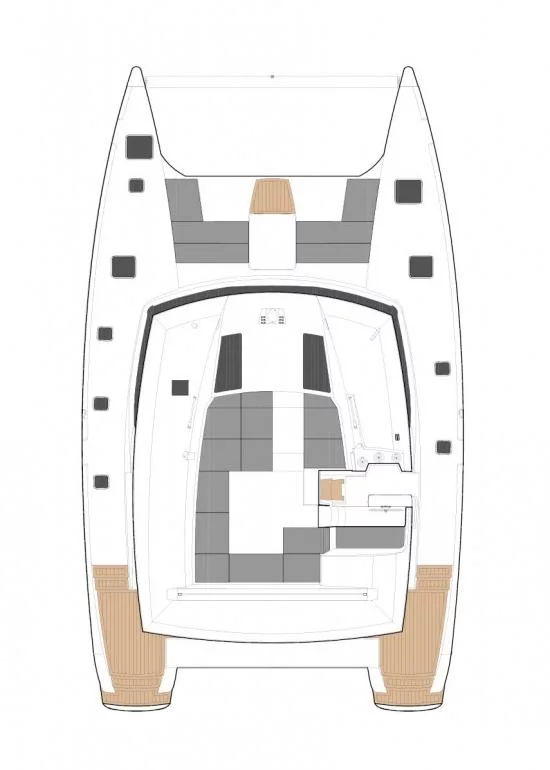 Fountaine Pajot Saba 50 - 6 cab (Good Vibrations)  - 3