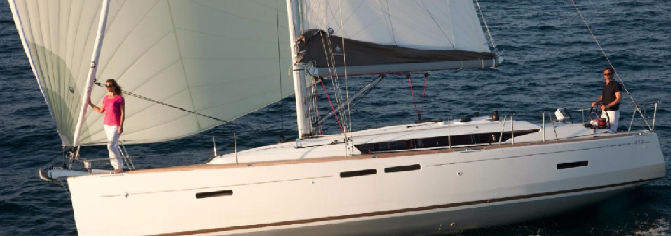Photo #1 - Sun Odyssey 419 - 3 cab. (OFFENBACH) en Praslin - 27435