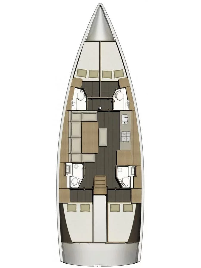 Dufour 460 GL (ILHA GRANDE)  - 1