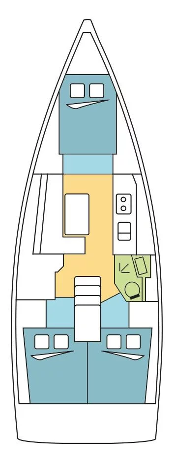 Oceanis 38.1 (MODENA)  - 1