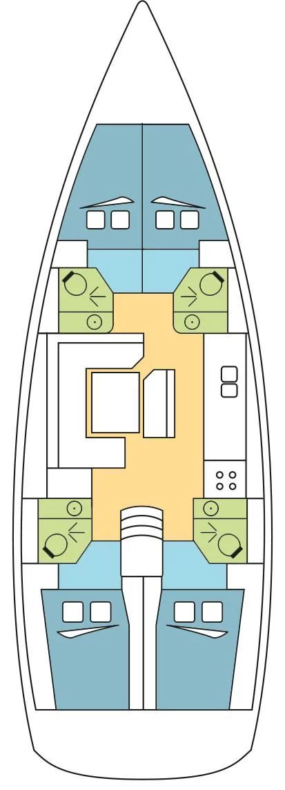 Sun Odyssey 479 - 4 cab. (THASOS)  - 1