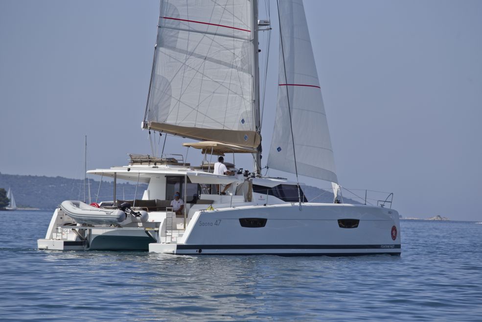 Photo #1 - Fountaine Pajot Saona 47 Quintet - 5 + 1 cab. (FREJA) in La Paz - 27578