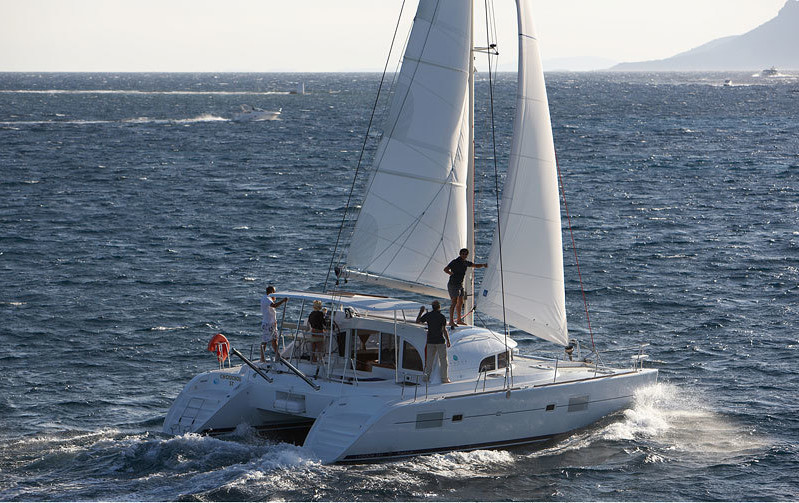 Photo #3 - Lagoon 380 - 4 cab. (WHOOPER) en Corfou - 27631
