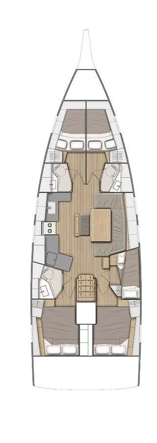 Oceanis 46.1 (ROBIN)  - 1
