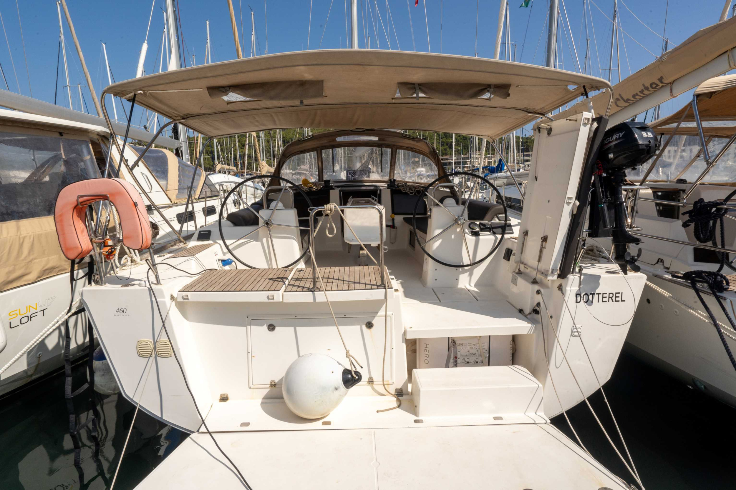 Photo #1 - Dufour 460 GL - 5 cab. (DOTTEREL) in Port Pin Rolland - 27691