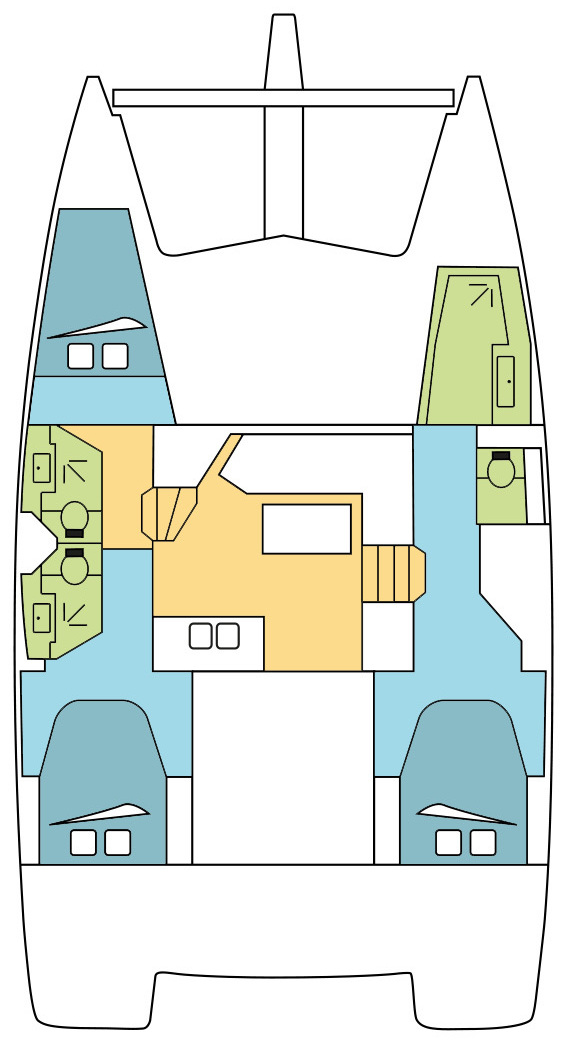 Photo #2 - Fountaine Pajot Lucia 40 - 3 cab. (PROMUS) en Palma - 27704
