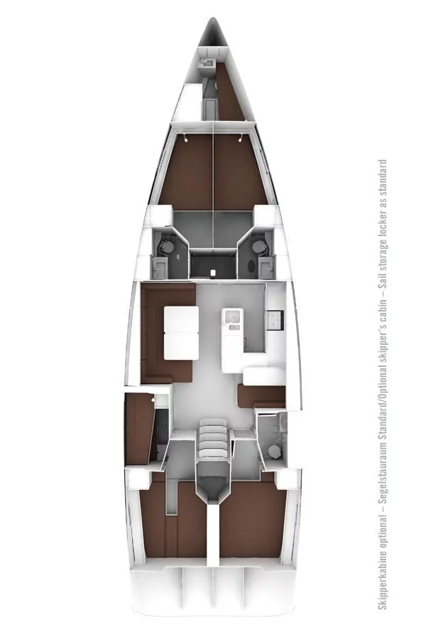 Bavaria Cruiser 56 - 5 + 1 cab. (ORLANDO)  - 1