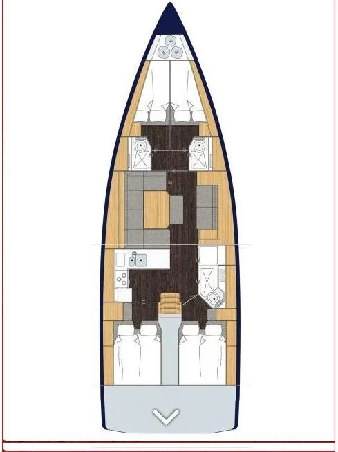 Bavaria C45 Style (Katharina)  - 8