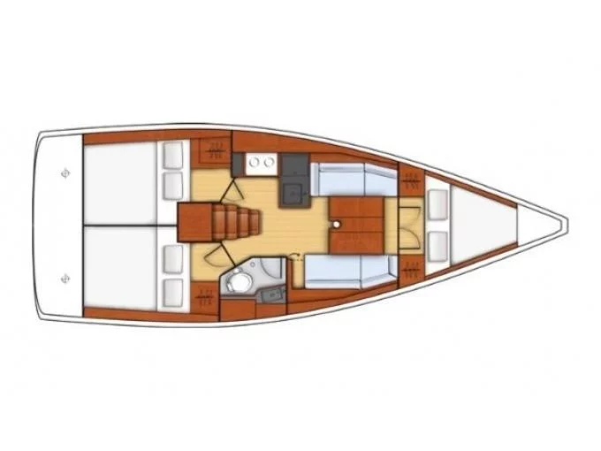 Oceanis 35.1 (Aris)  - 10