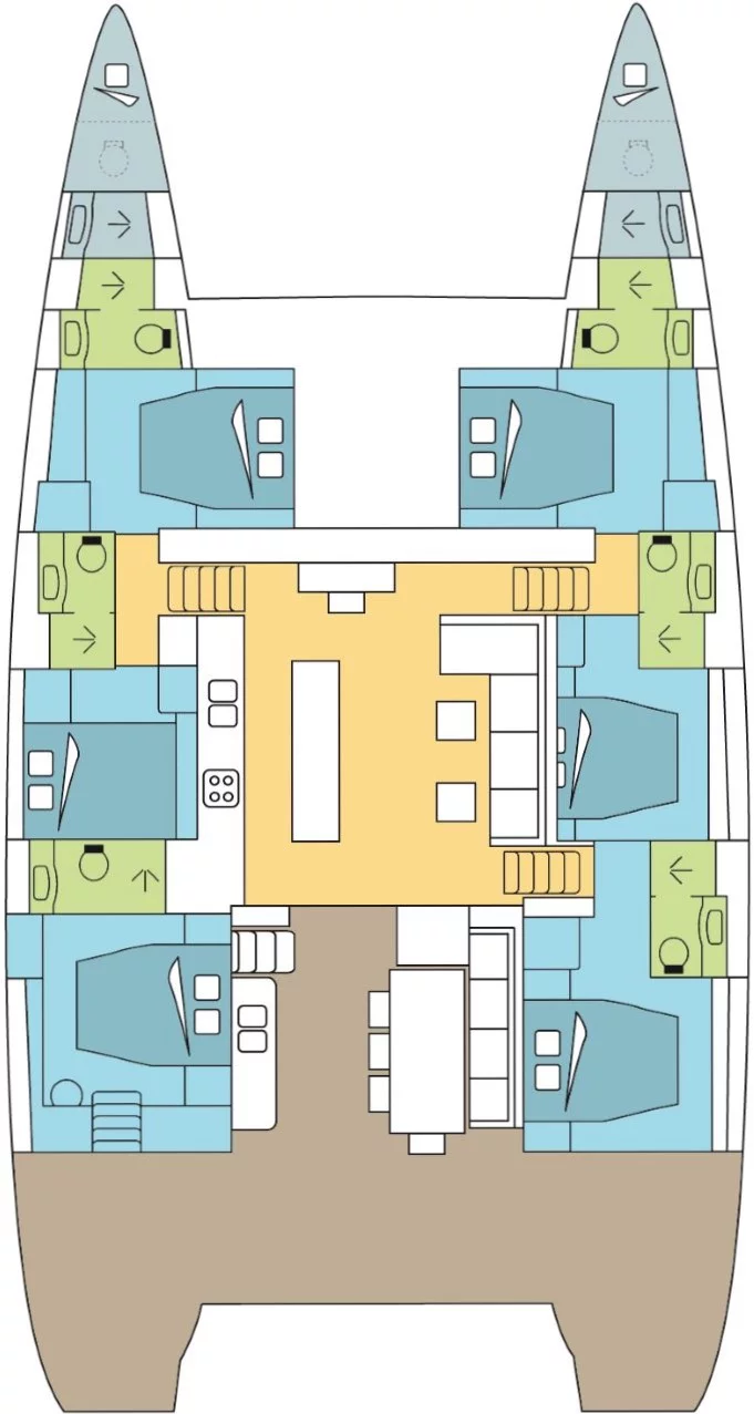 Lagoon 620 - 6 + 2 cab. (DREAM MALLORCA II)  - 1