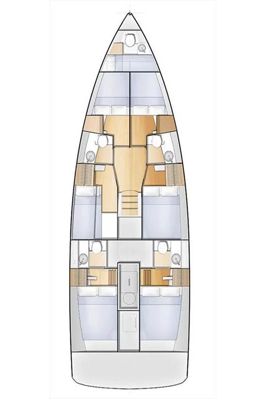 Sun Loft 47 - 6 + 1 cab. (Linnea)  - 1