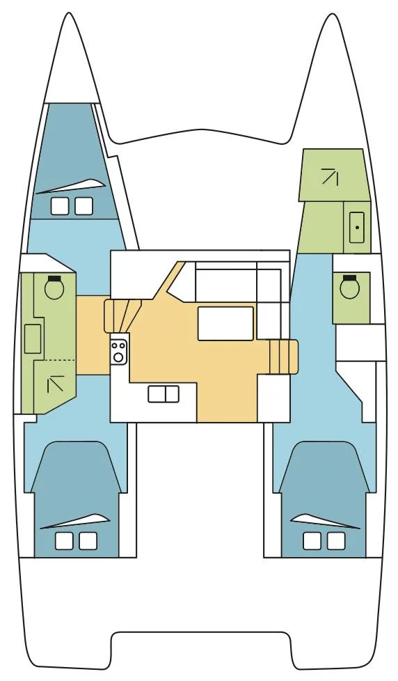 Fountaine Pajot Lucia 40 - 3 cab. (COWBOY CAT)  - 1