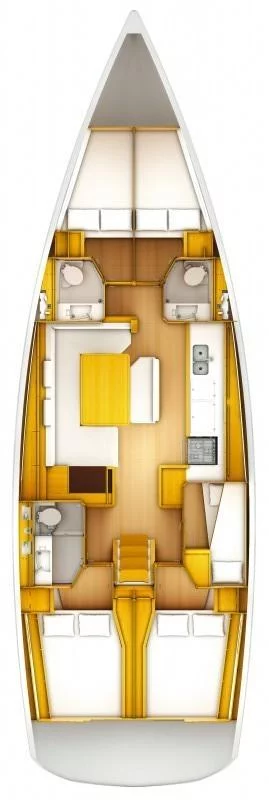Sun Odyssey 509 - 5 + 1 cab. (BARBAROS)  - 1