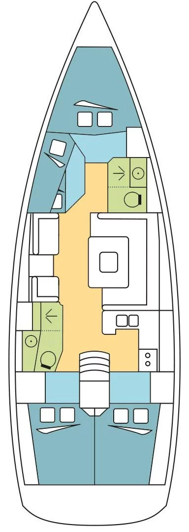 Sun Odyssey 449 (VEZAD)  - 1