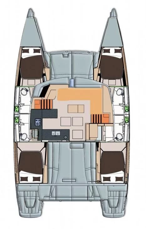 Helia 44 - 5 cab. (Salt Crush)  - 1