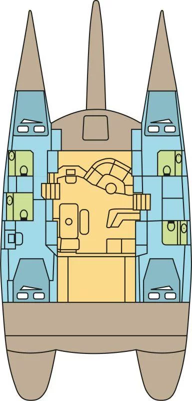 Fountaine Pajot Eleuthera 60 - 4 cab. (MATA FENUA)  - 1