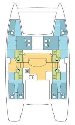 Catana 47 - 4 + 2 cab. (COLORADO)  - 1