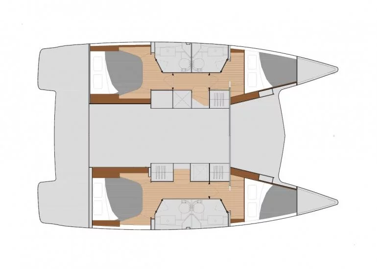 Fountaine Pajot Lucia 40 - 4 cab. (Fortuna)  - 7