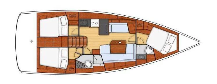 Oceanis 41.1 (Lux)  - 2
